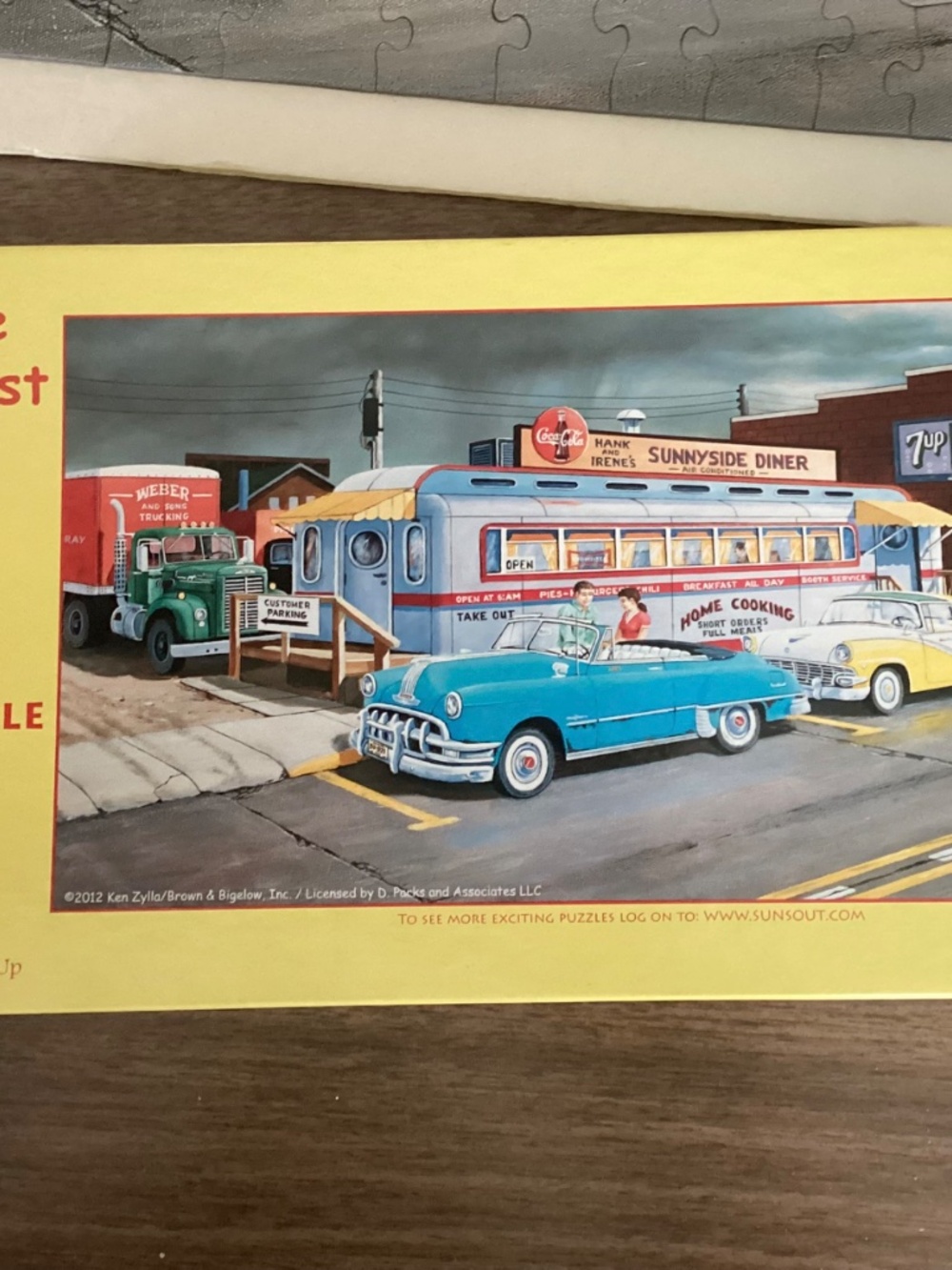SunsOut 300 Piece Jigsaw Puzzle-Ken Zylia- ATaste of the Past - Picture 9 of 11